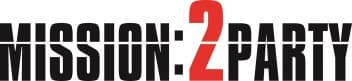 Mission:2Party Logo für helle Hintergründe
