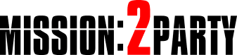 Mission:2Party Logo für helle Hintergründe, freigestellt